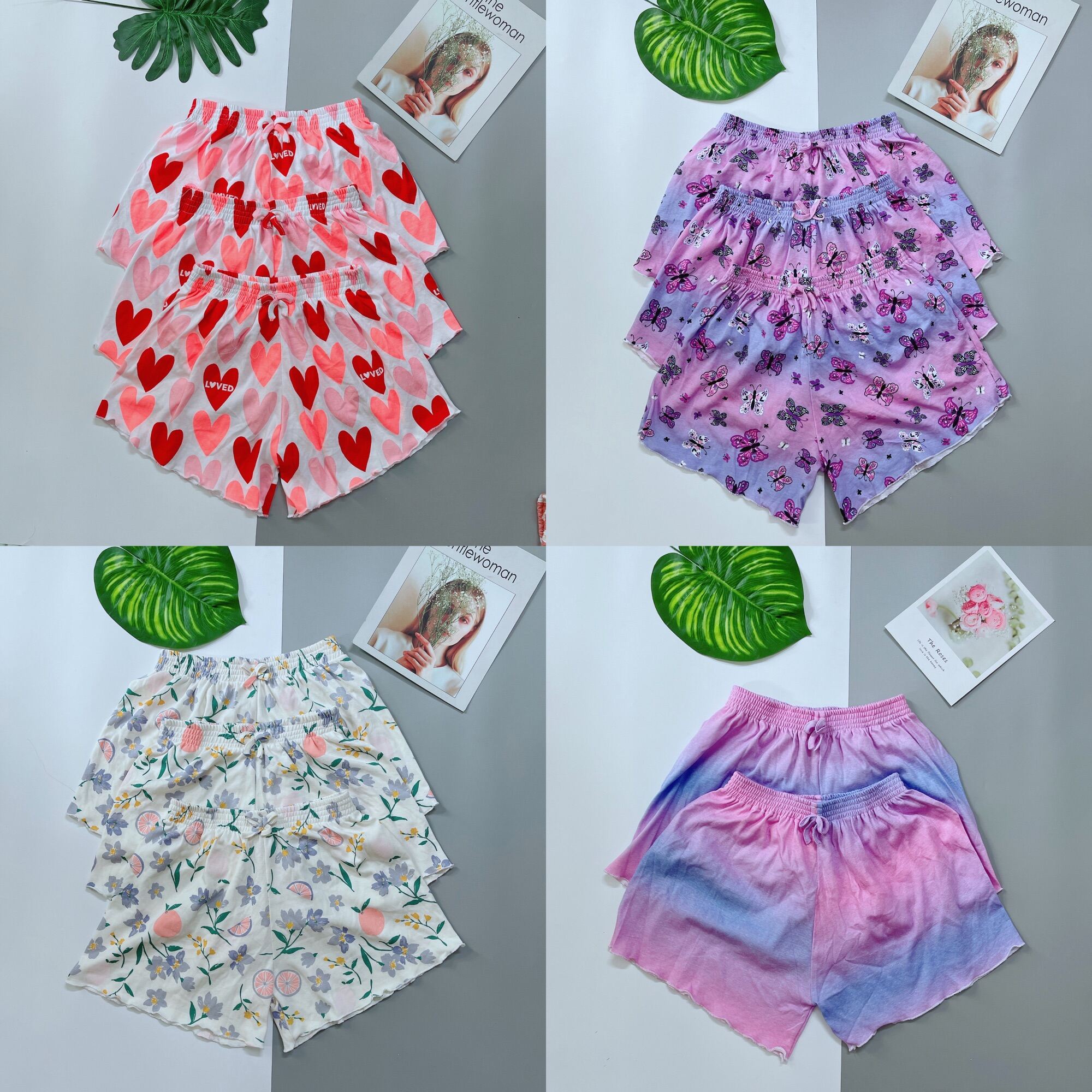 [BIGSIZE 80kg] Quần đùi mặc nhà, quần đùi thun cotton siêu co giản siêu mát form rộng thoải mái cho bạn nữ