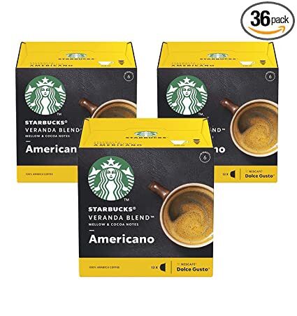 Starbucks® Veranda Blend by NESCAFÉ® Dolce Gusto® - PACK 36 Capsules, DATE 06/2024