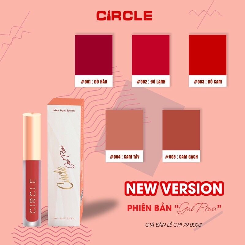 SON KEM LÌ CIRCLE  #PHIÊN_BẢN MỚI NHẤT