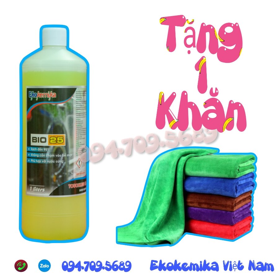 Dung Dịch Rửa Xe Không Chạm Ekokemika BIO 25 - 1L