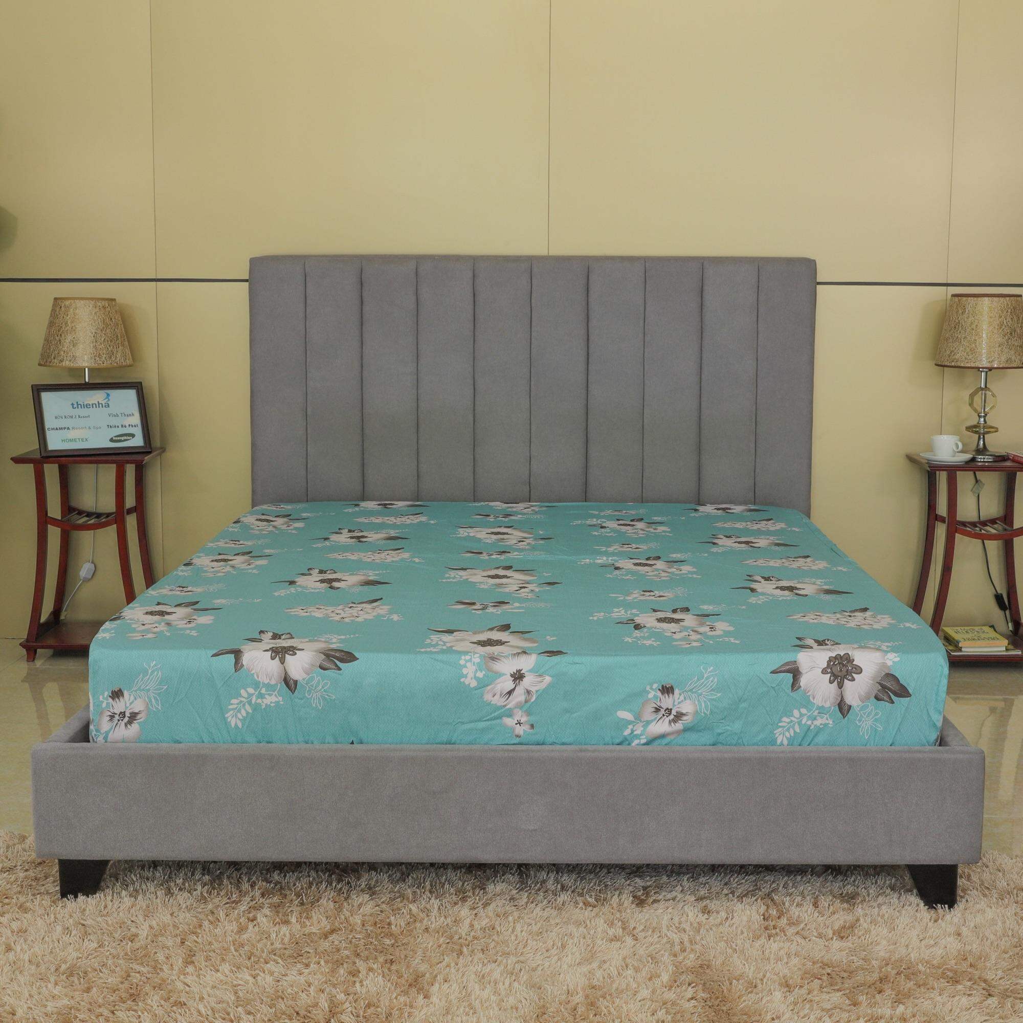 Drap bọc, ga bọc 1.6x2m ( 1.8x2m) cotton hoa