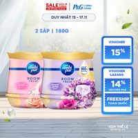 Combo 2 Sáp Thơm AMBI PUR Khử Mùi Khó Chịu Hương Mộng Mơ/ Hạnh Phúc Hộp 180G