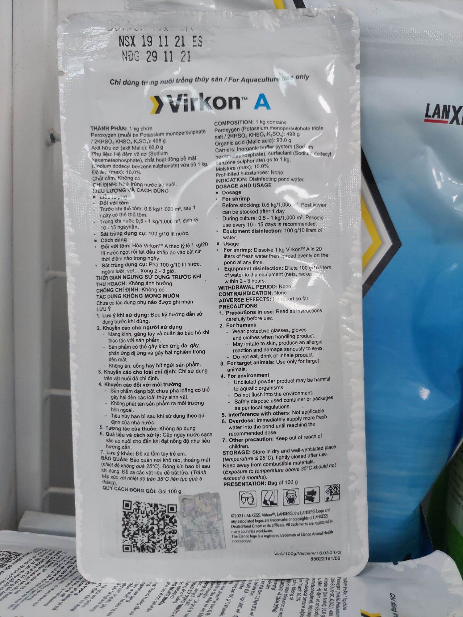 VIRKON A GÓI 100G