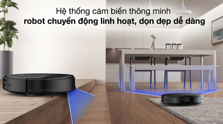 Robot hút bụi lau nhà Powerbot-E (VR05R5050WK) - Hàng chính hãng