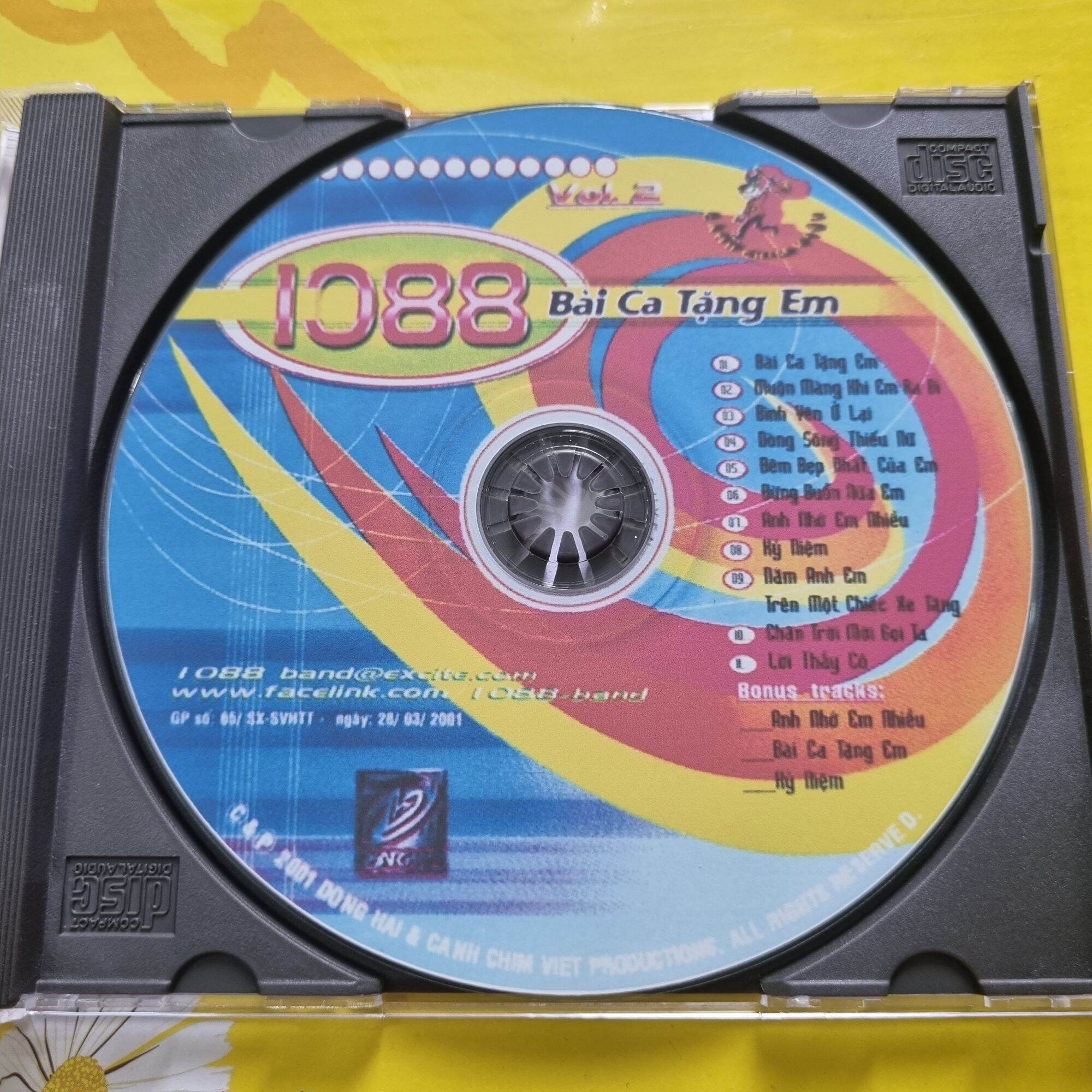 1088 - Bài Ca Tặng Em Vol 2 (2001)