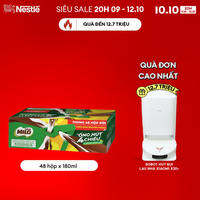 [ƯU ĐÃI THÁNG 10][FREESHIP TOÀN QUỐC] [Phiên bản ống hút 4 chiều] Sữa Lúa Mạch Nestlé MILO 48x180ml Không Màng Co