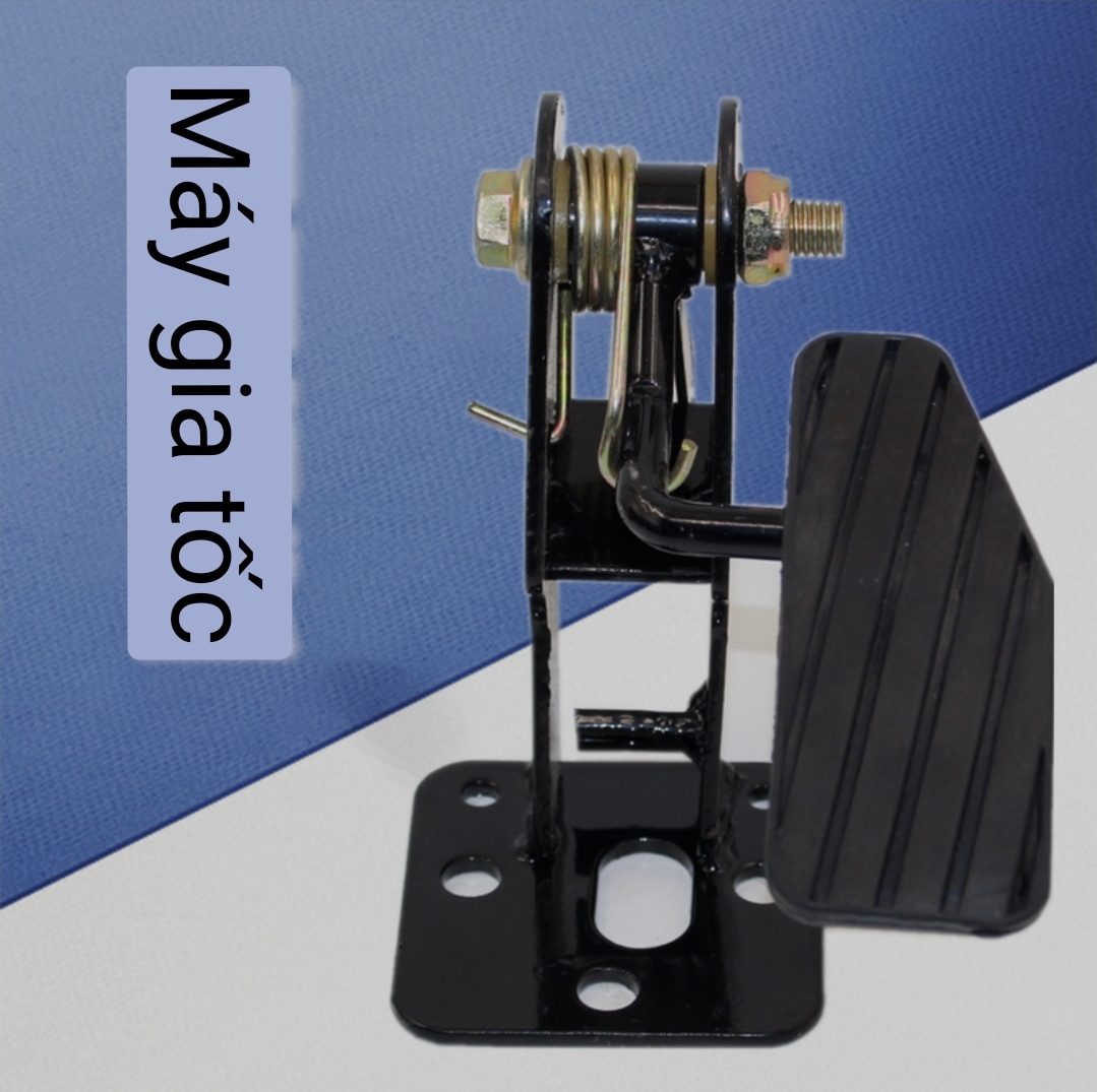 Chân ga xe oto 3/4 bánh điều khiển máy xăng dầu