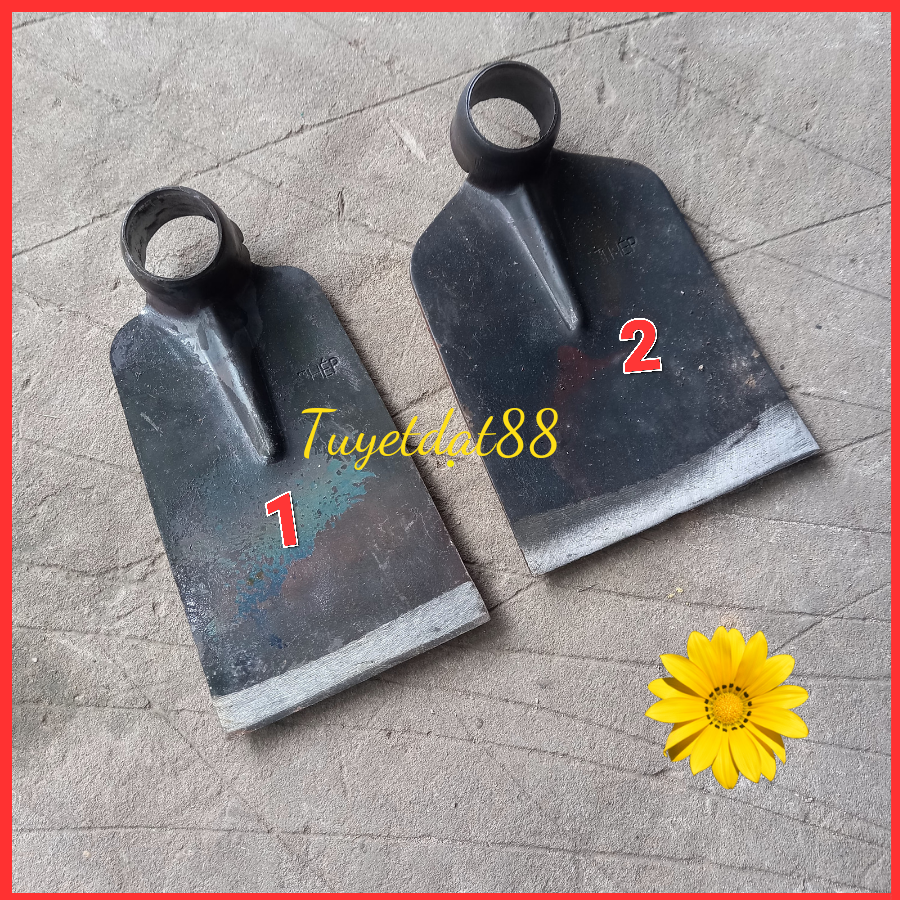 Cuốc xới đất cỏ ruộng vườn thép nhíp sắc bén