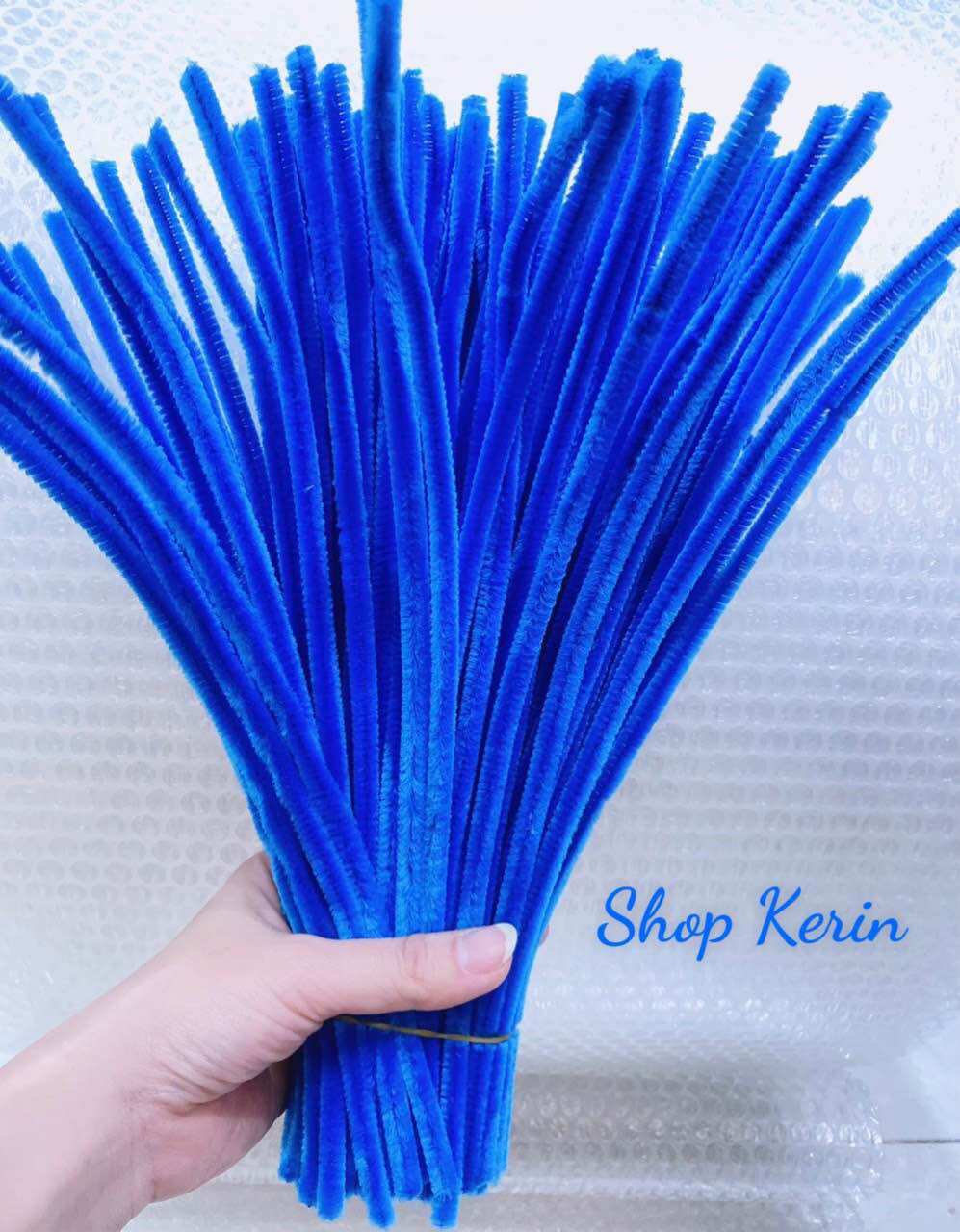 50 Sợi Kẽm Lông, Kẽm Nhung 6mmx30cm [Màu Tự Chọn]