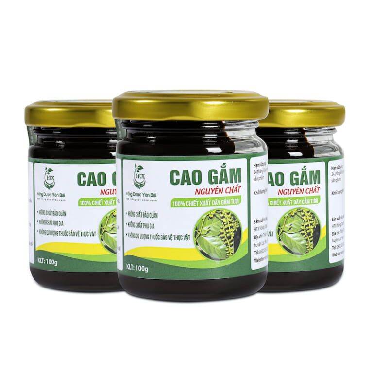 Cao gắm mềm 100gram- HTX Nông dược Yên Bái