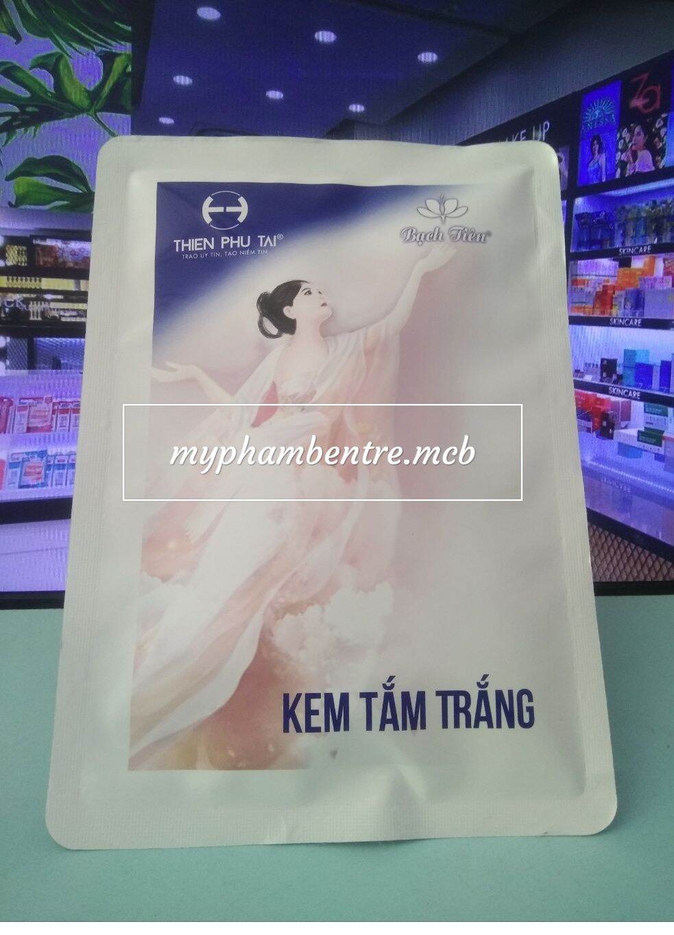 Kem tắm trắng da bạch tiên 100g