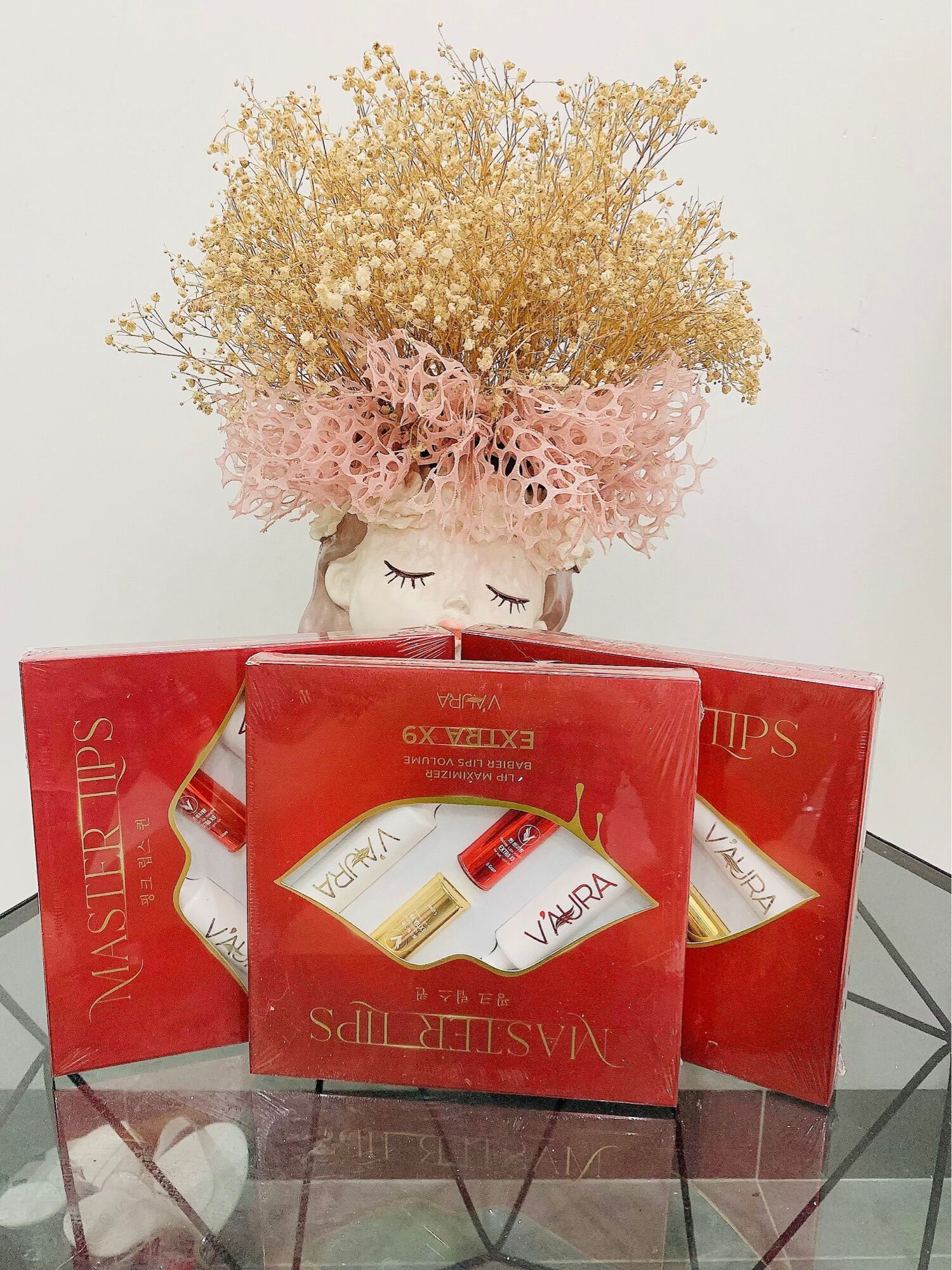 Bộ cấy hồng môi VAURA Master Lips dưỡng ẩm, giảm thâm và làm hồng môi tự nhiên