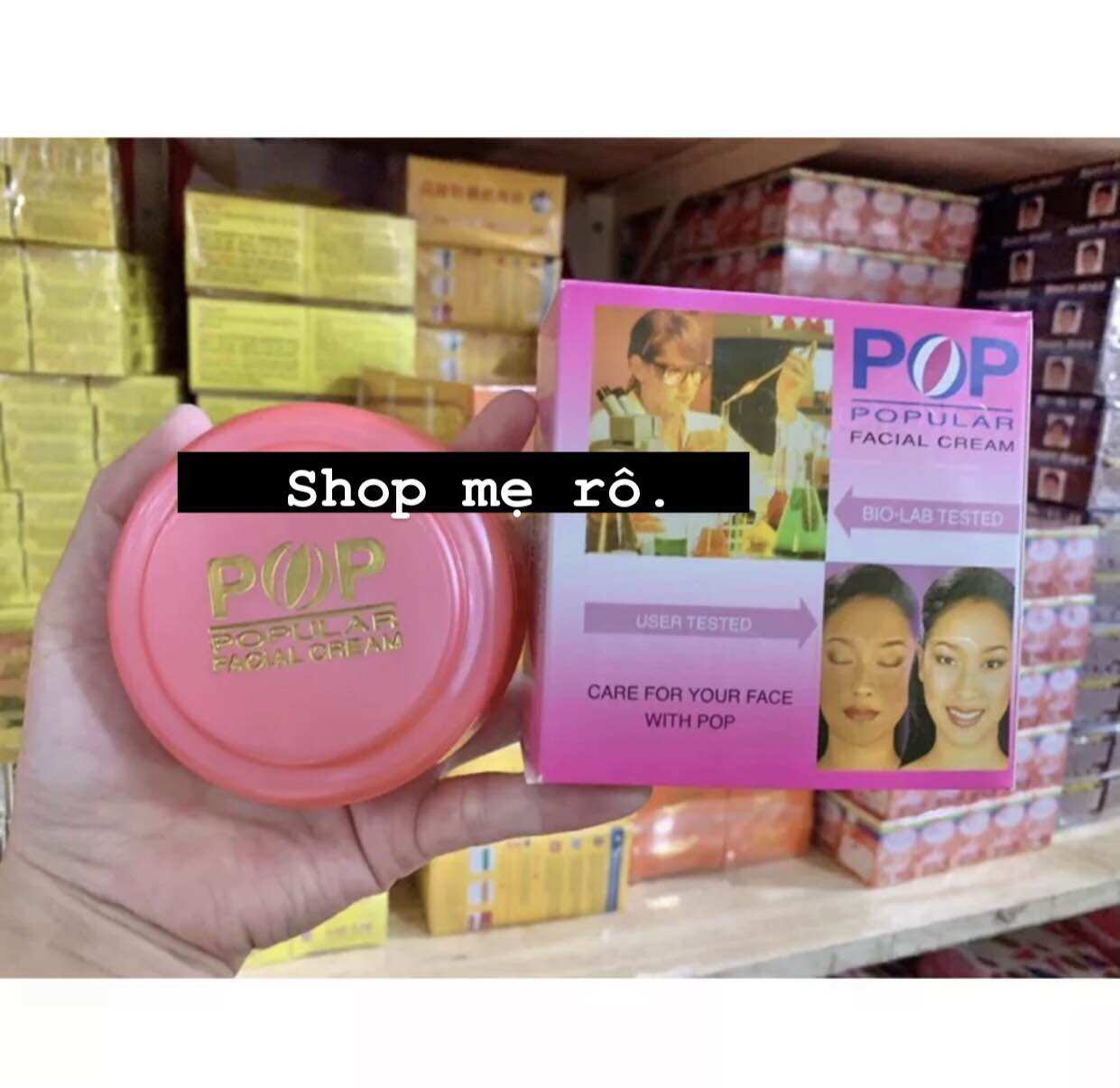 lẻ 1 hủ kem POP trắng da hủ  100g (hàng thường- loại 20