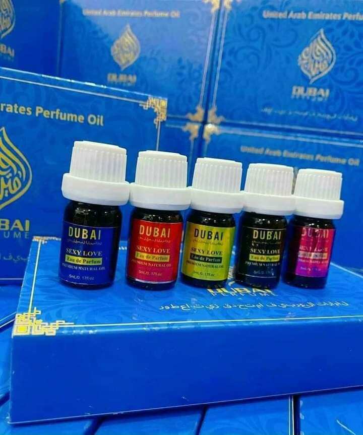 SÉT NƯỚC HOA CÔ BÉ DUBAI 5 CHAI