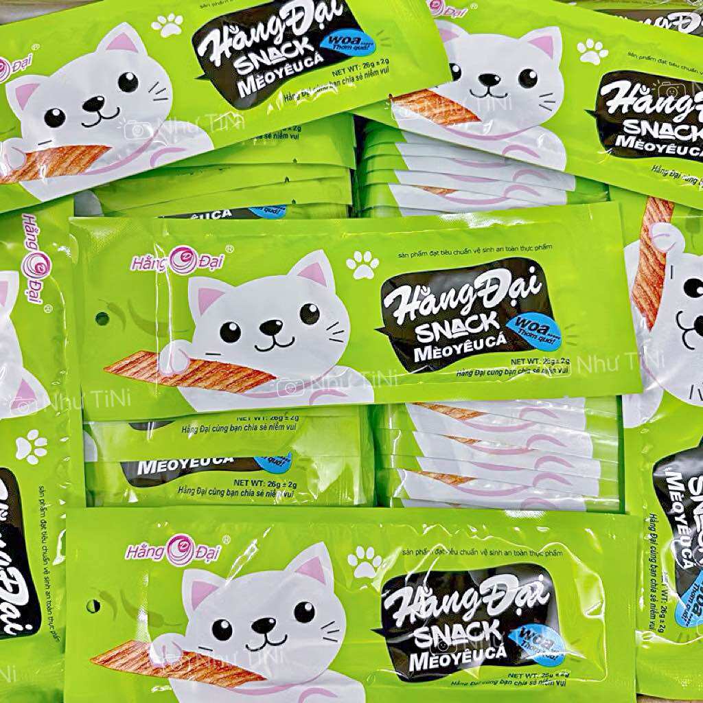 Combo 10 gói Snack Mèo Yêu Cá Đại Hằng Đại