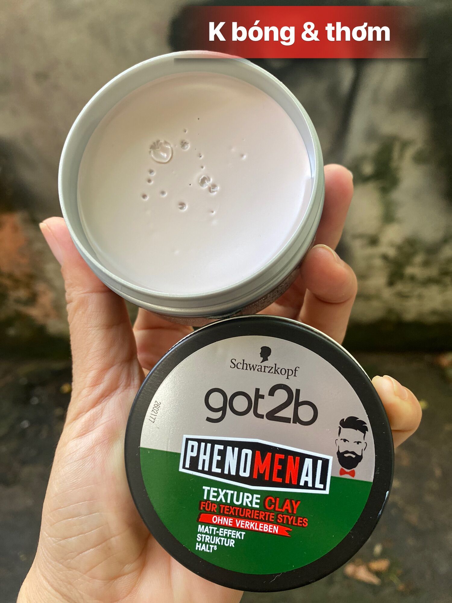 Sáp vuốt tóc xách tay Đức [got2b] schwarzkopf  Made in Germany