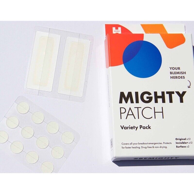 Miếng dán xẹp mụn Hero Cosmetics Mighty Acne Pimple Patch