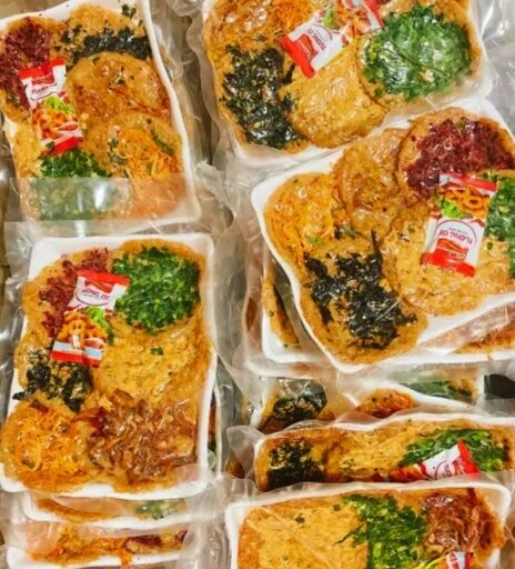 Cơm Cháy Chiên Mắm Mix 6 Vị Full topping