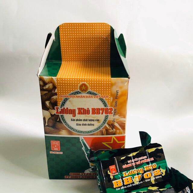 Thùng 6 Hộp Lương Khô  BB702 Quân Đội