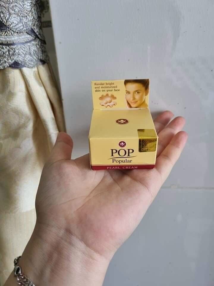 kem pop vàng popular pearl cream thái lan 4g