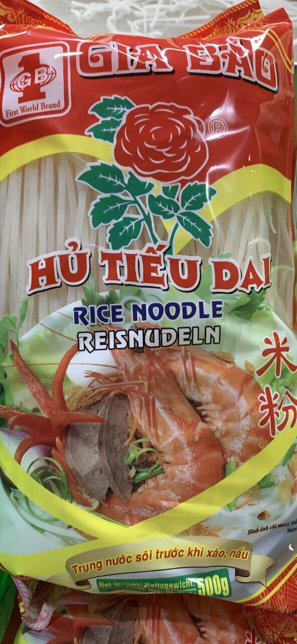 Hủ tiếu dai gia bảo bịch 500g