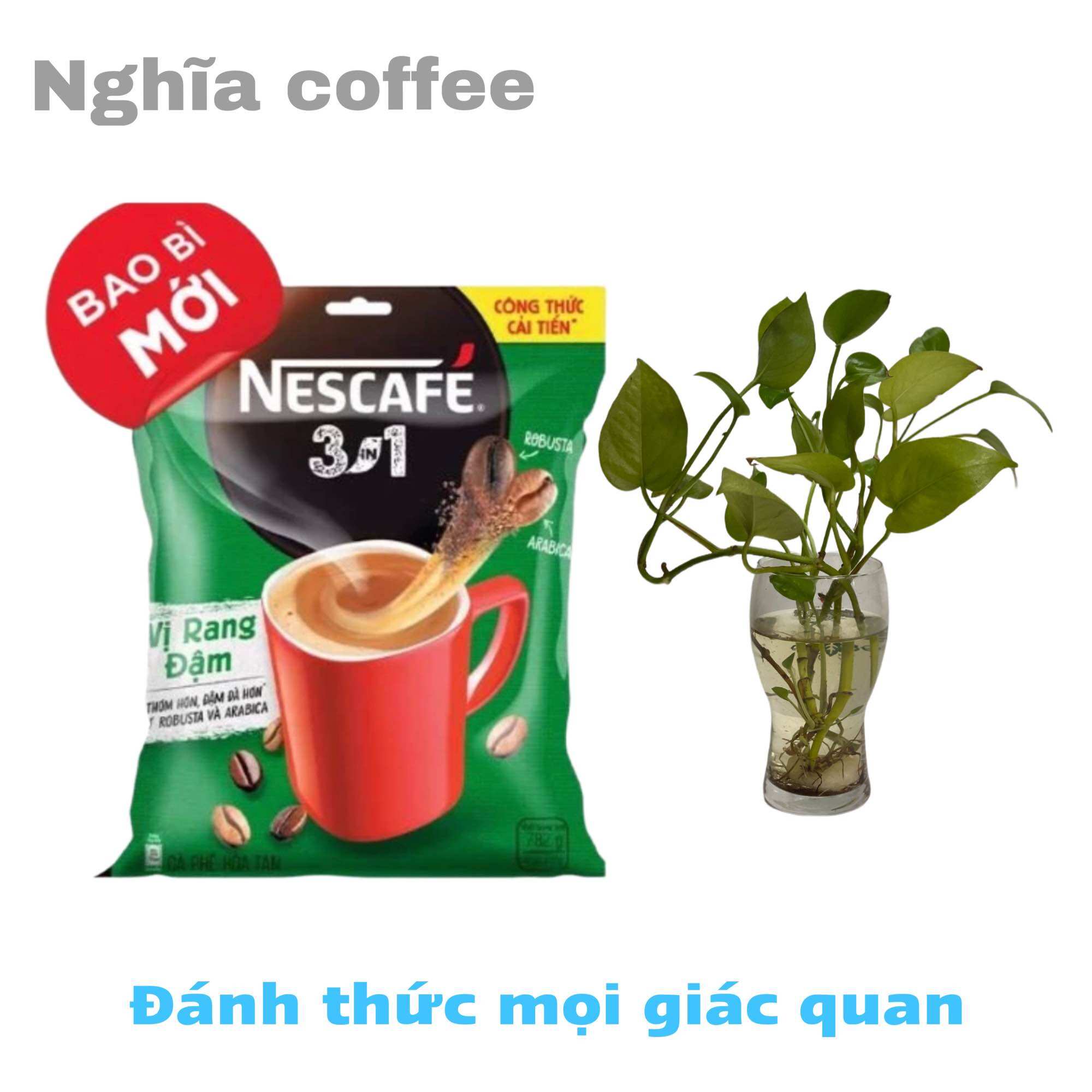 1 Bịch NESCAFÉ Hoà Tan - Vị Rang Đậm ( 46 gói - 17g )