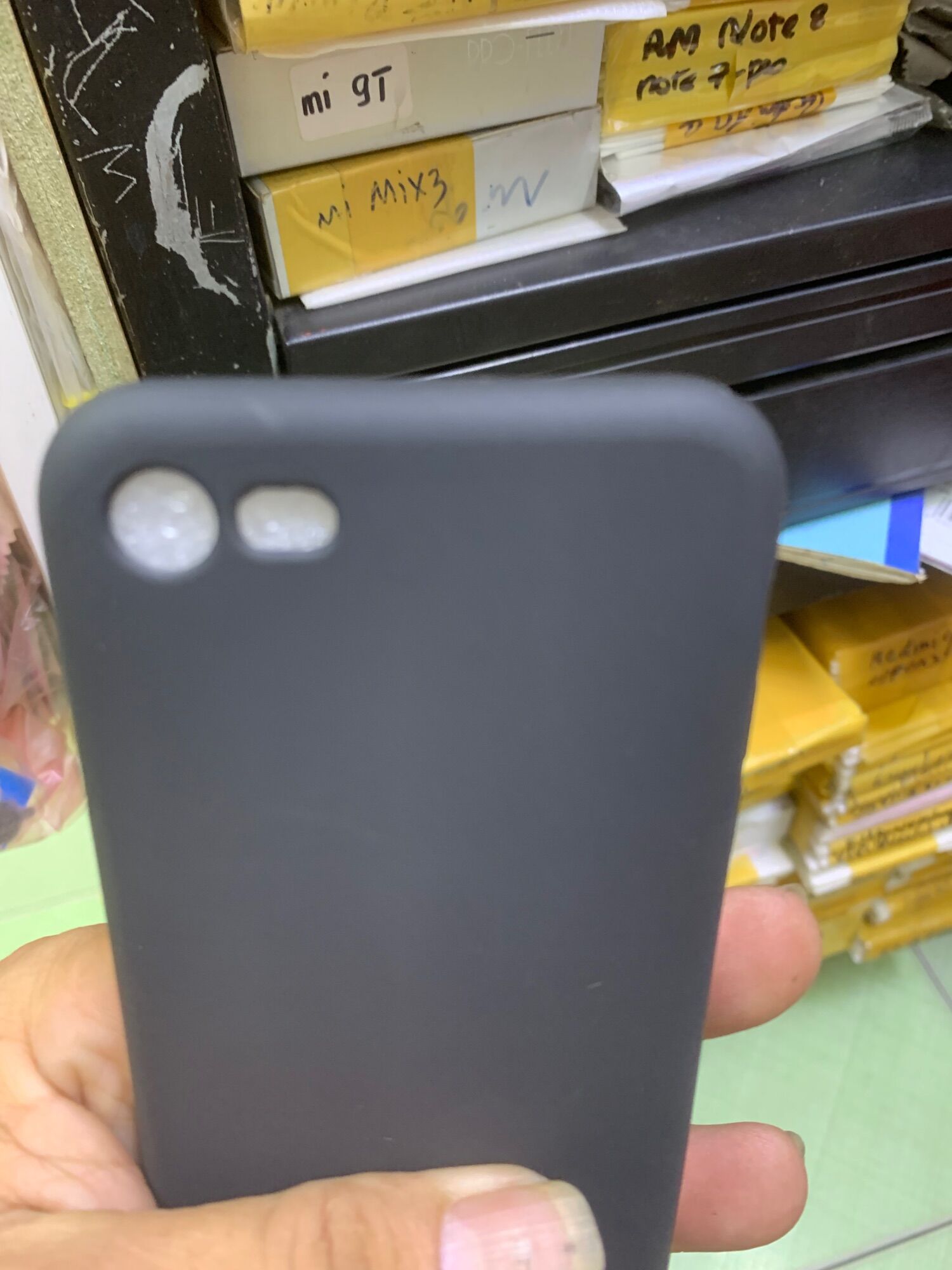Ốp lưng IPhone 7G/8G dẻo đen