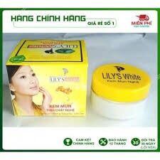 Kem mụn Lily’s White tinh chất nghệ