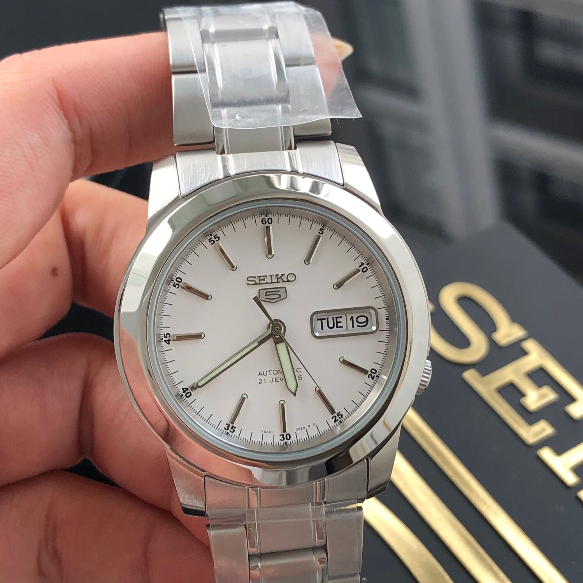 seiko5 nhật chính hãng size 38mm