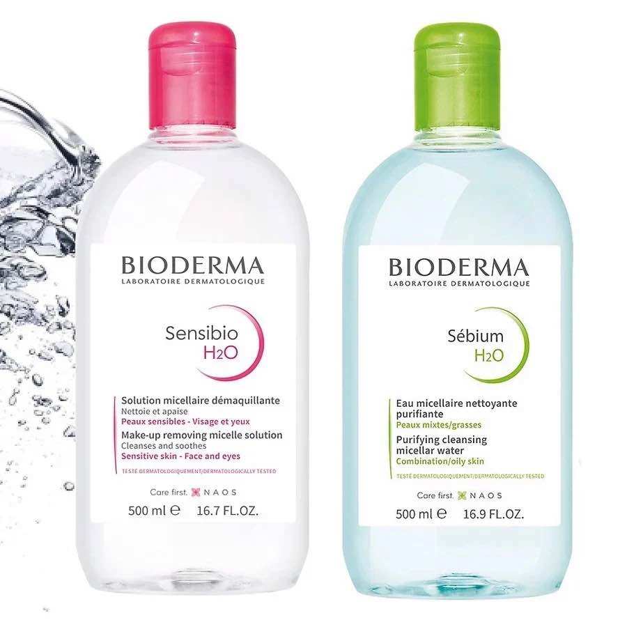 Nước tẩy trang dành cho da nhạy cảm bio derma sensibio h20