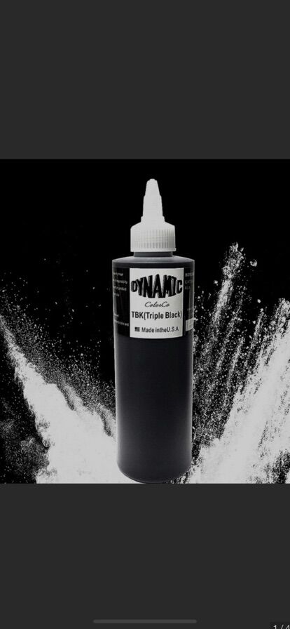Mực xăm trung cấp Dynamic TBK 240ml