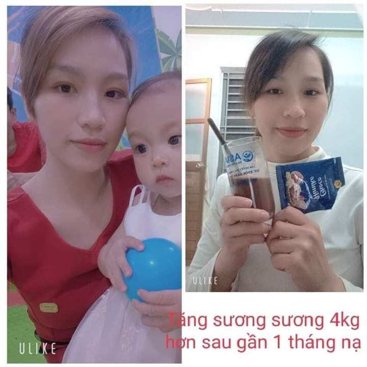 (Mau moi)Cacao tăng cân Choco Himiko hộp 20 gói