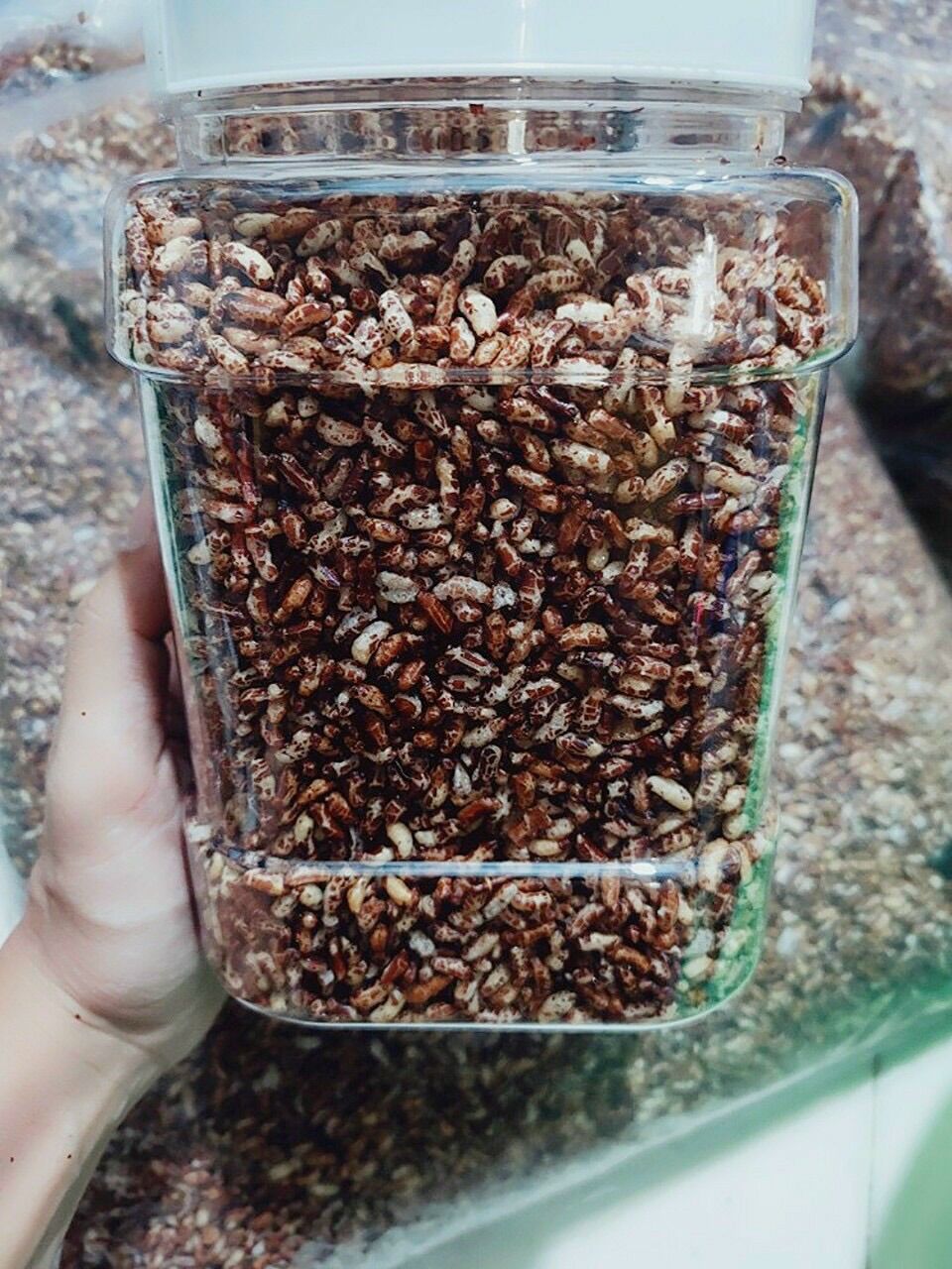 Gạo lức rong biển sấy giòn
