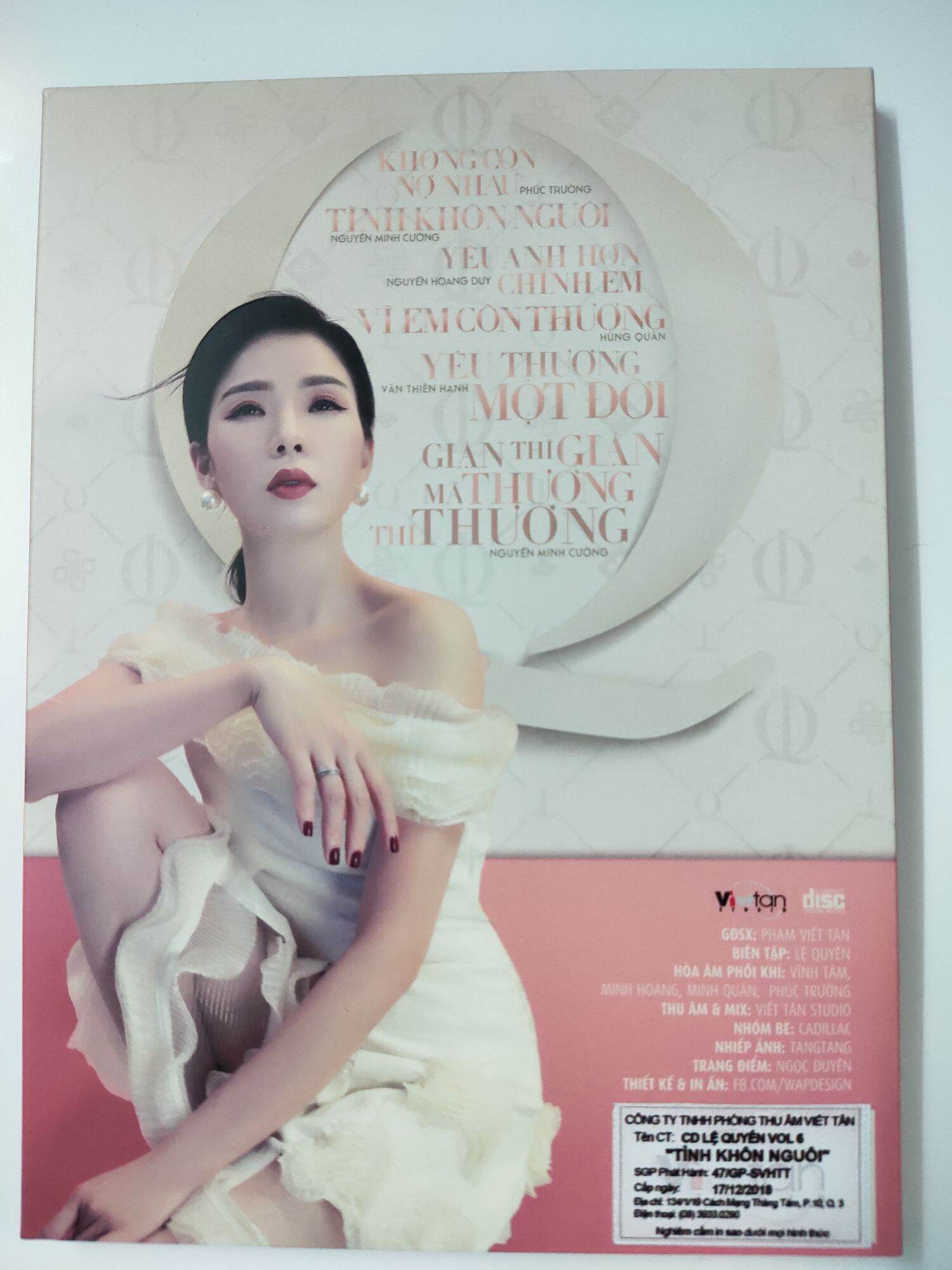 CD - Lệ Quyên vol 6 - Tình khôn nguôi