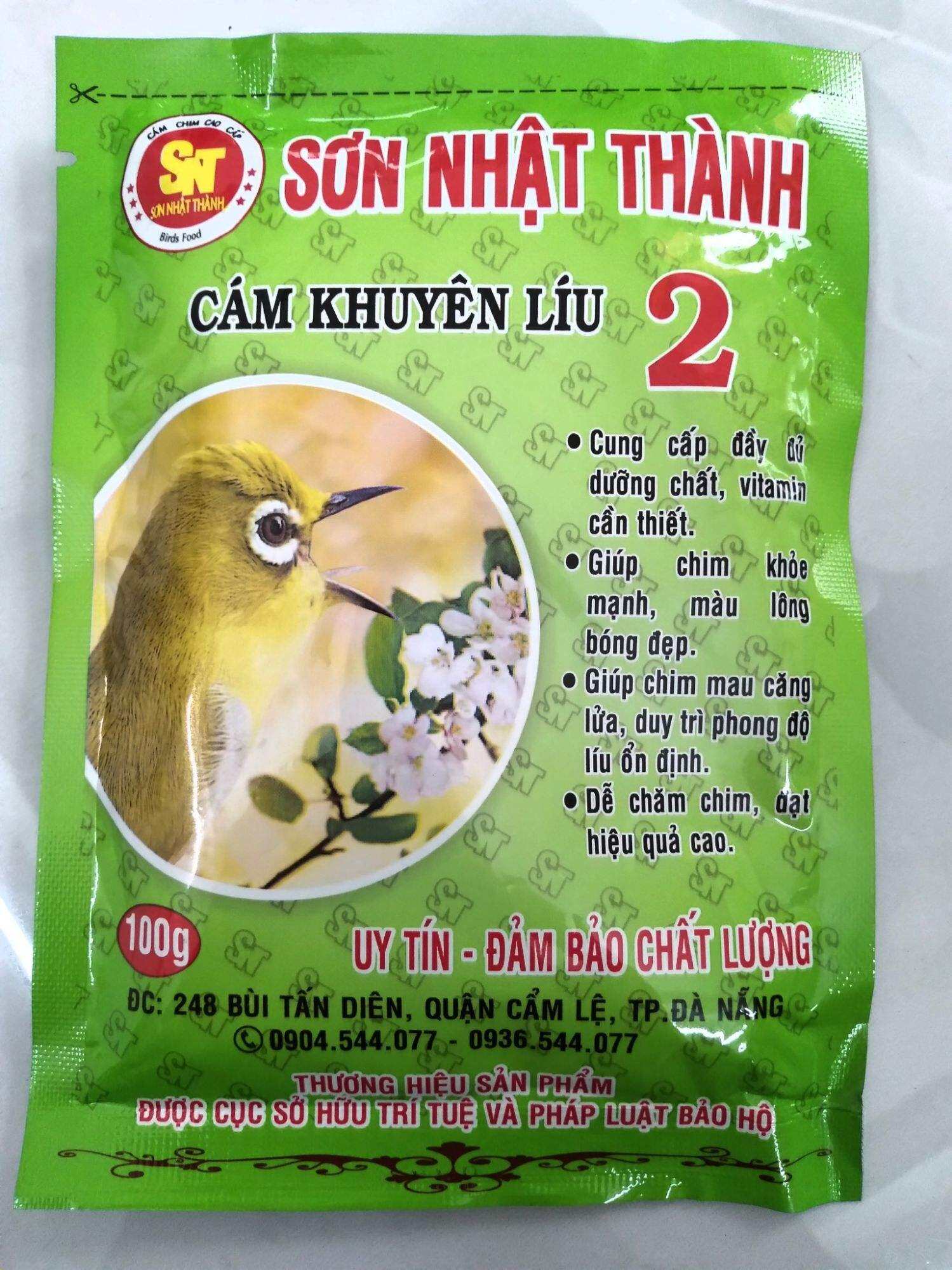 Cám khuyên líu Sơn Nhật Thành ( số 2) căng lửa  100g