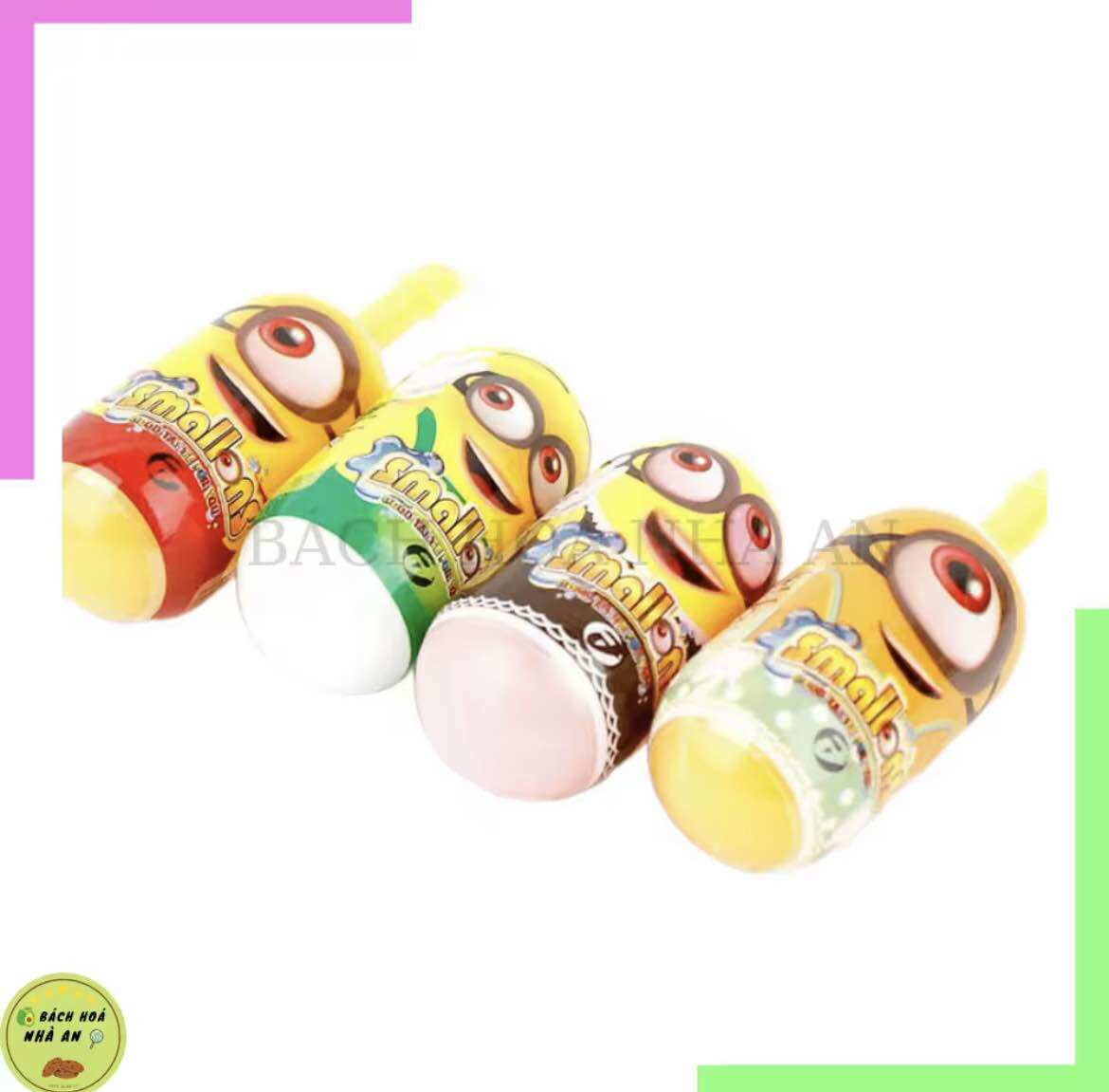 Thạch Rau Câu Trái Cây Fruit Pudding Minions ( Bịch 24 cây )
