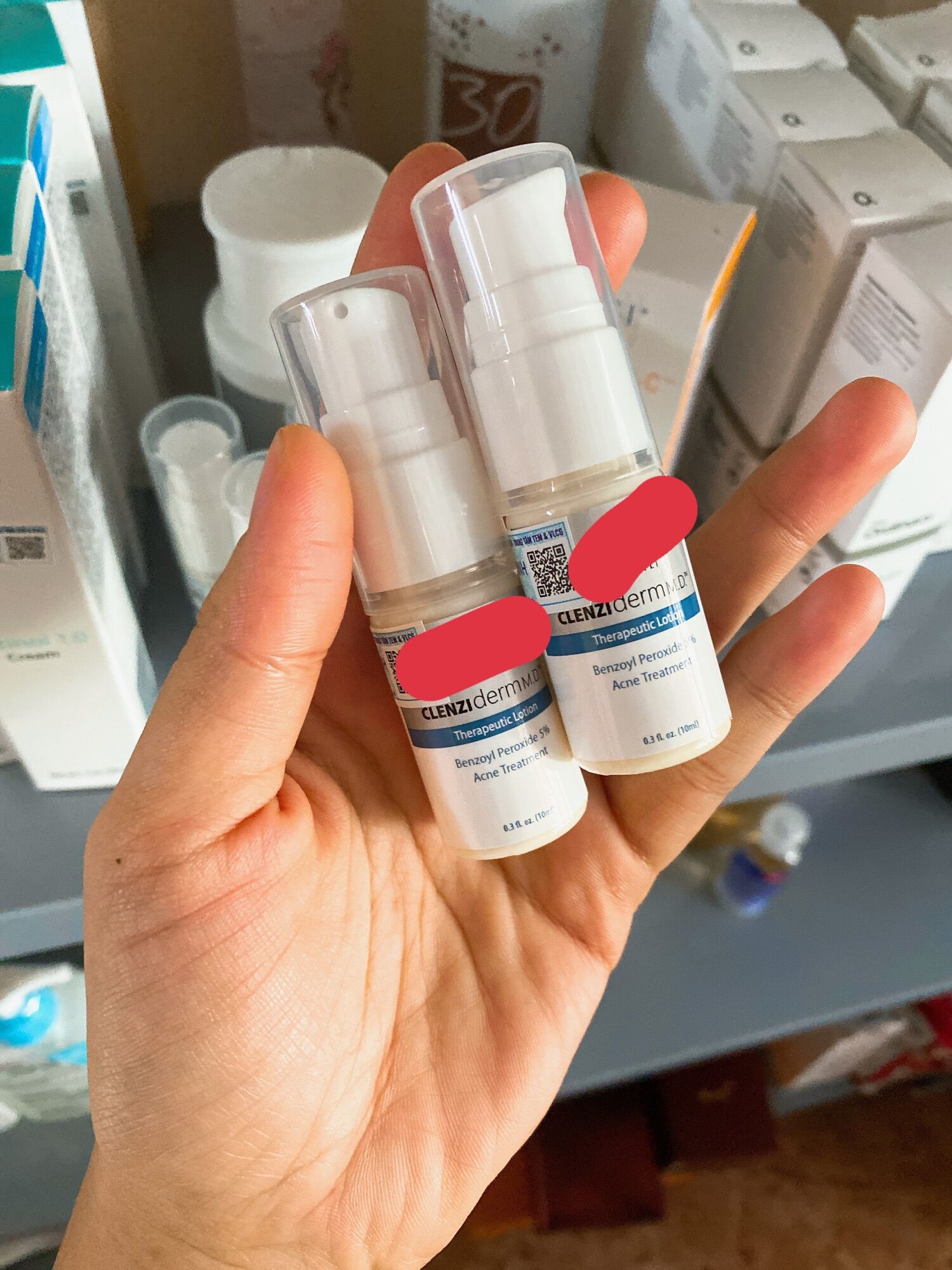 Chấm mụn viêm bọc size mini 10ml