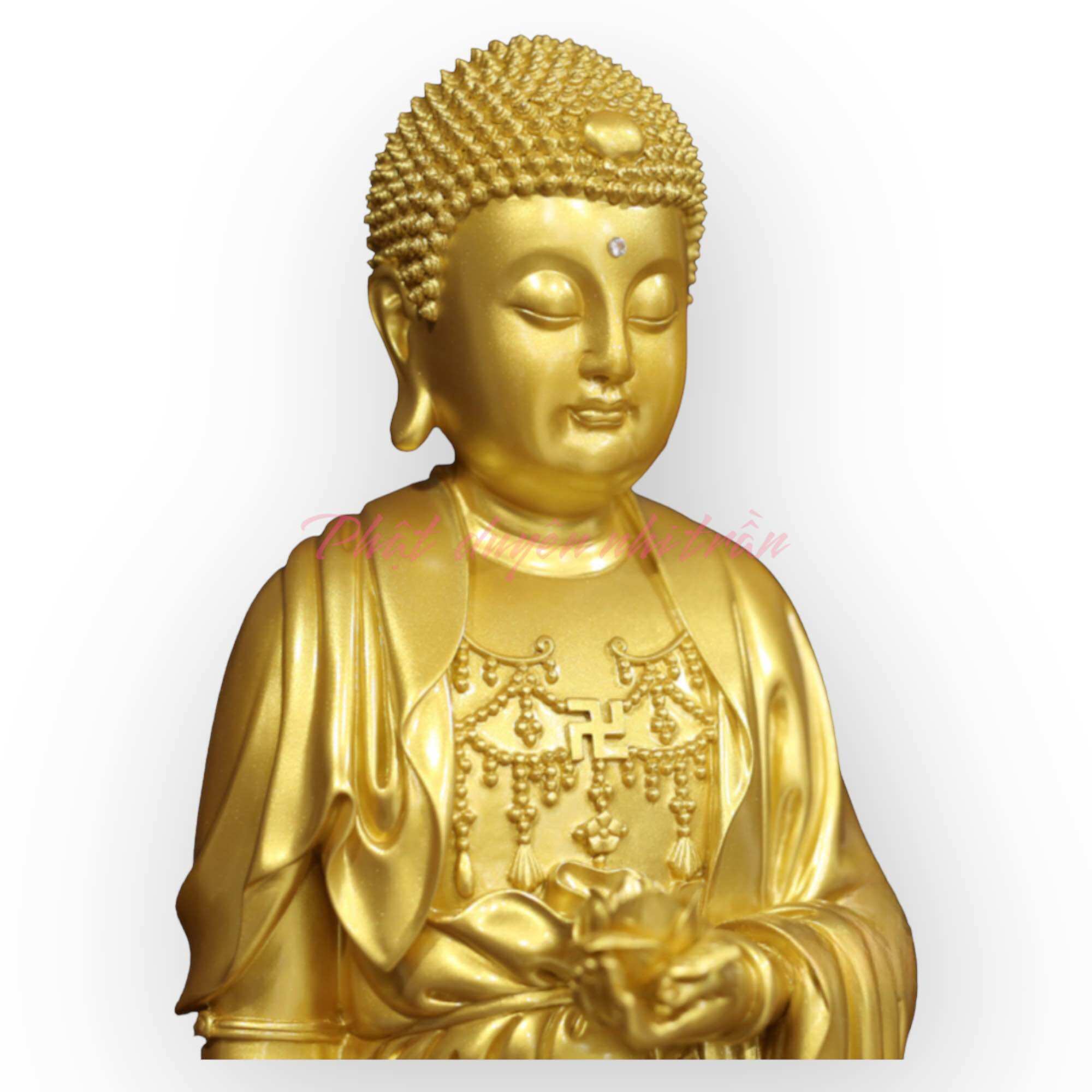 Tượng Ngài Di Đà Đứng Chiều Cao 25cm