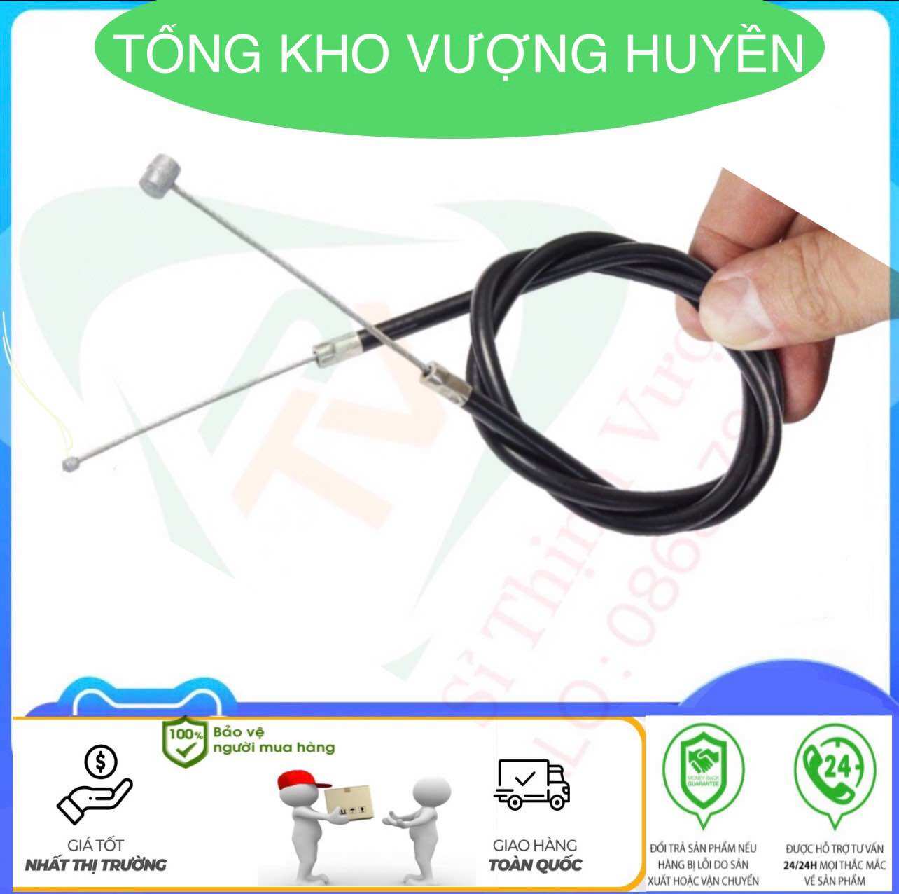 Dây ga máy cắt cỏ 2 thì - 4 thì các loại