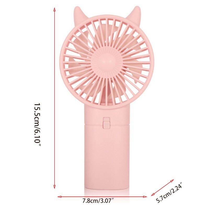 Quạt Cầm Tay Mini Sử Dụng Pin AA