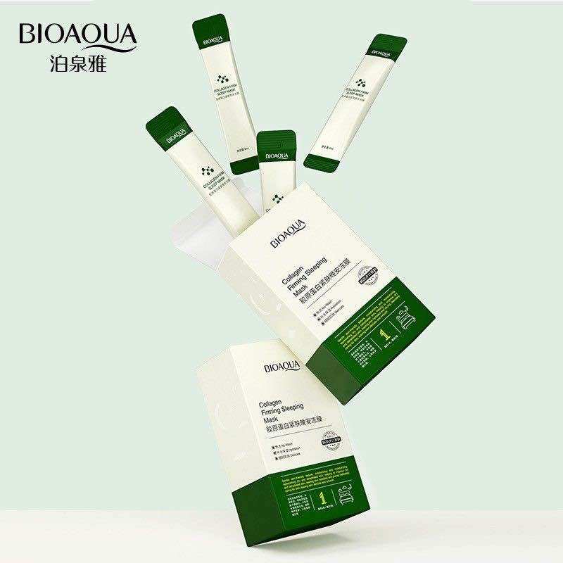 Mặt Nạ Ngủ Thạch Collagen Bioaqua GIữ Ẩm