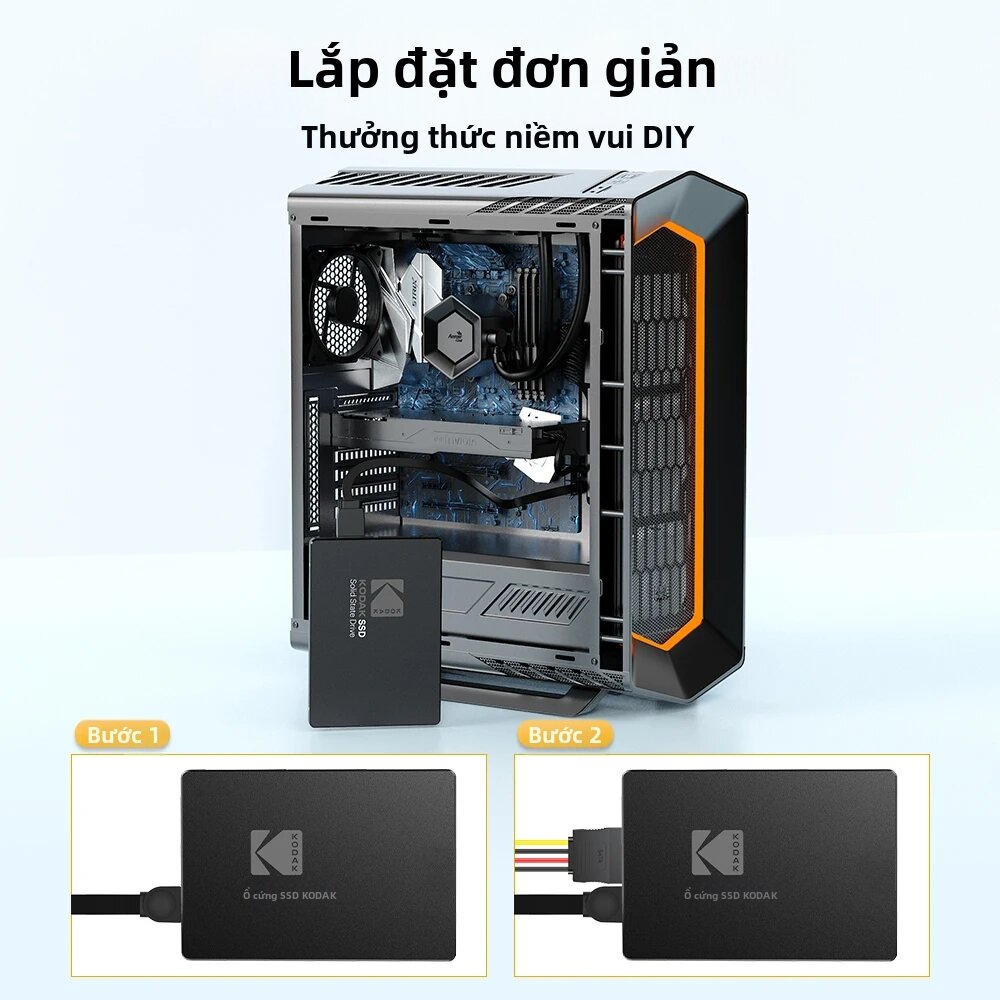 Kodak | Ổ Cứng Thể Rắn Kodak X120Pro SSD 2.5 Inch SATA3 - 1TB