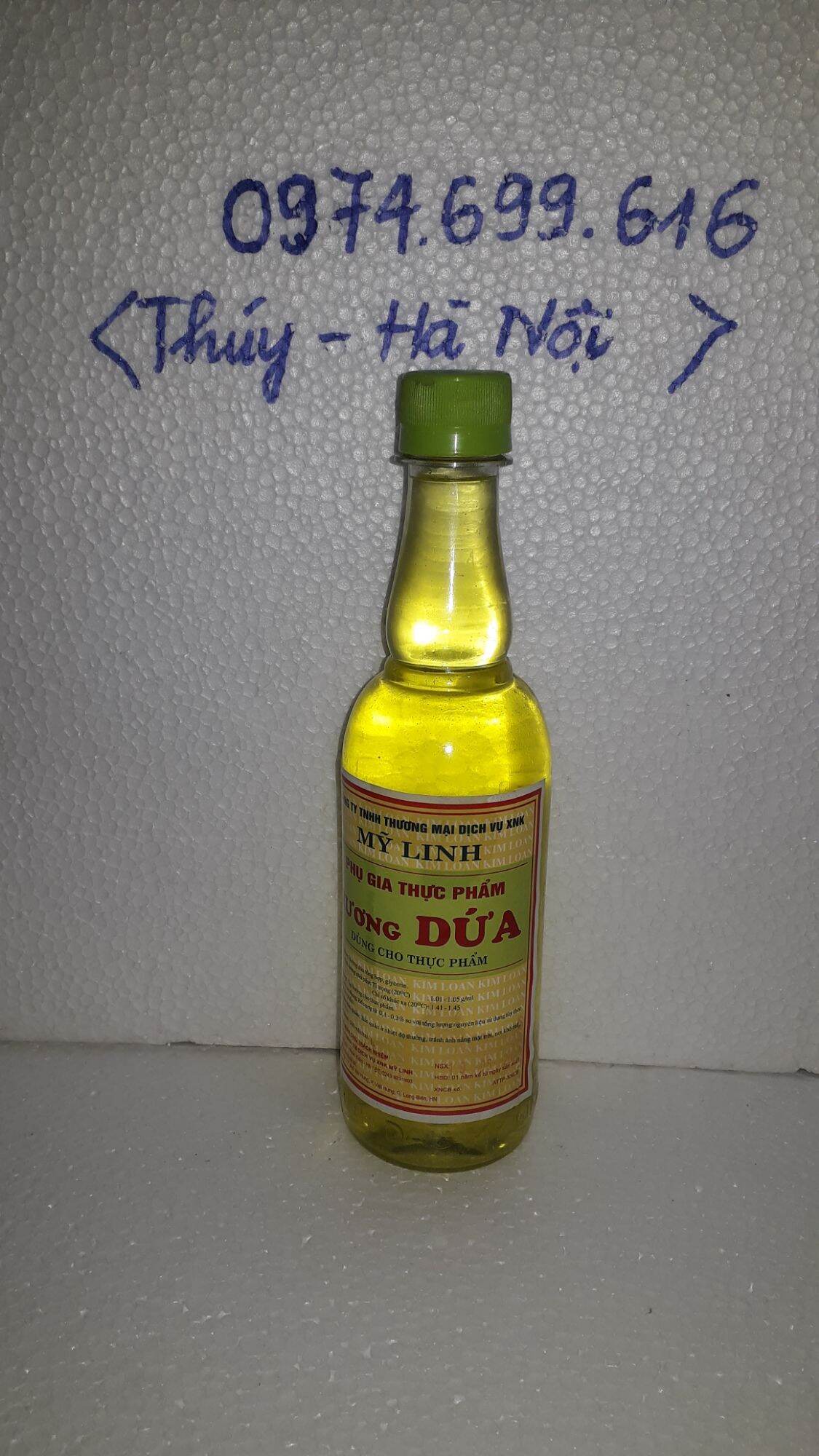 Hương dứa chai 500g