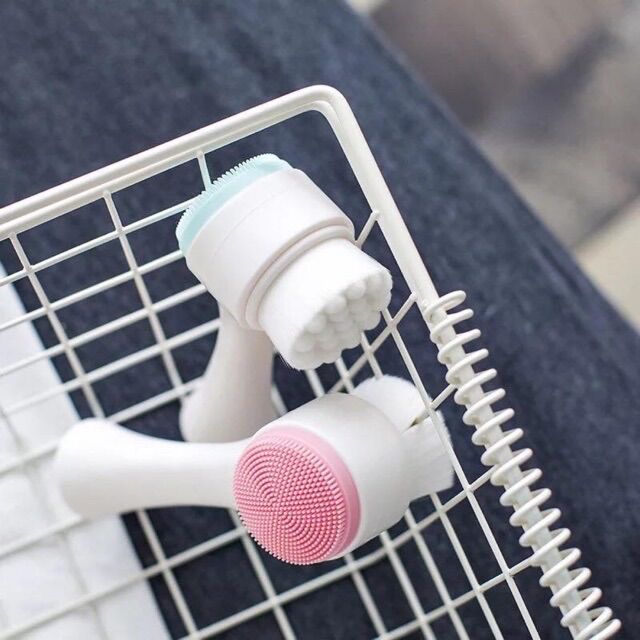 Cọ rửa mặt 2 đầu Silicon | Vinie.minisize
