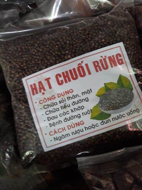 1kg hạt chuối rừng