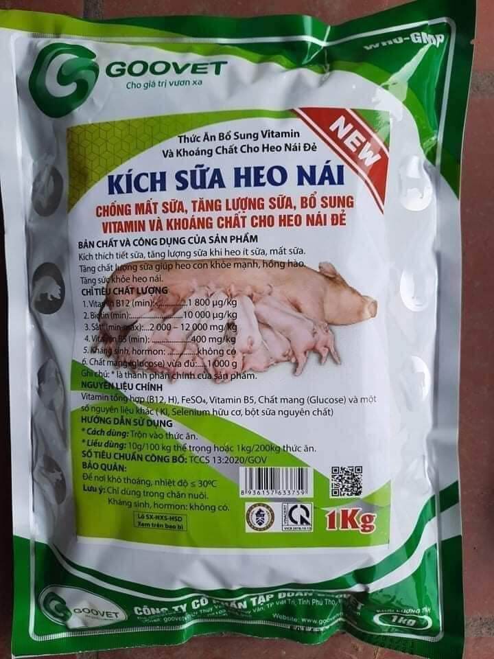 Kích sữa heo nái