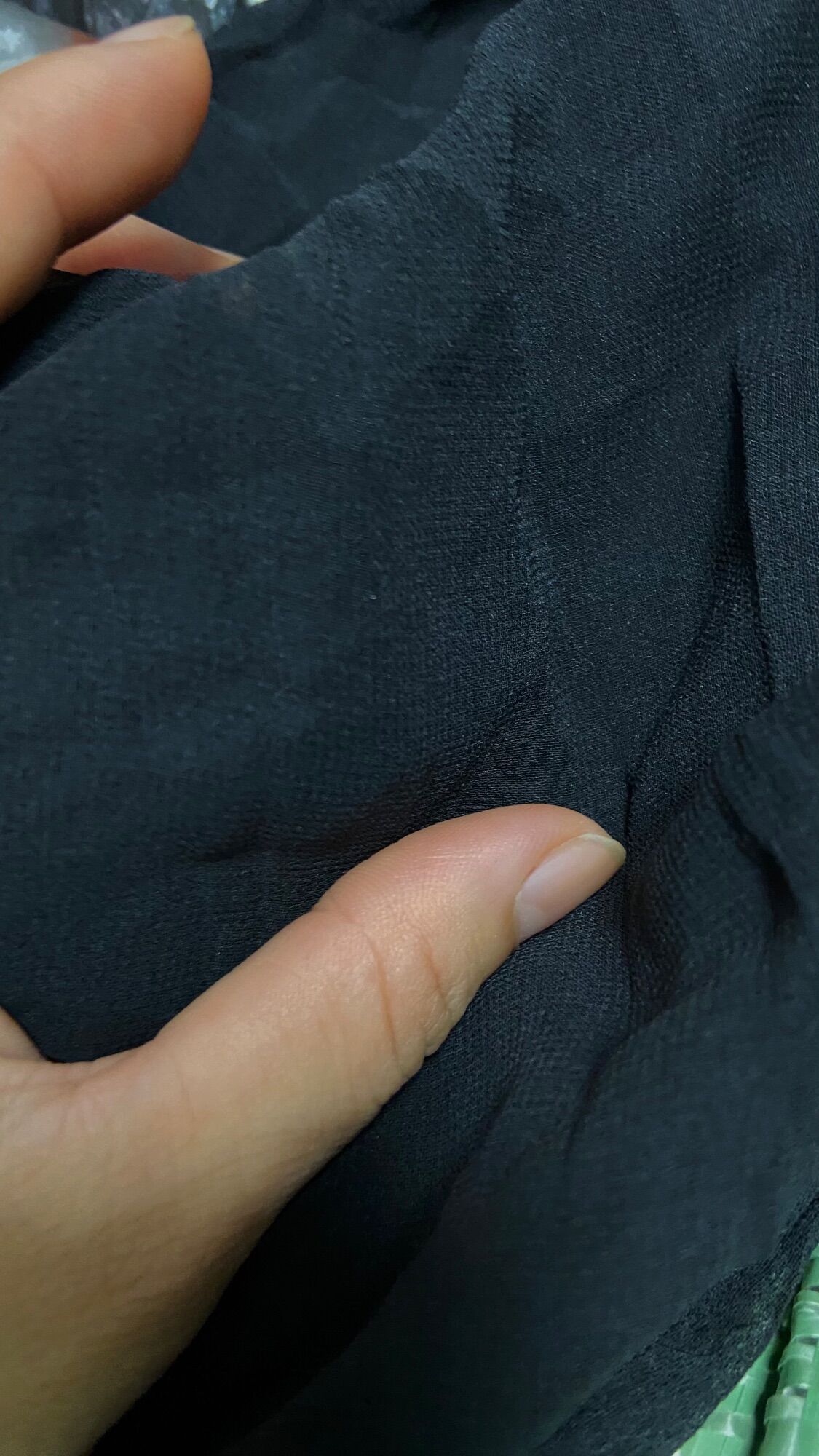 15k/1m vải von lót màu đen tuyền