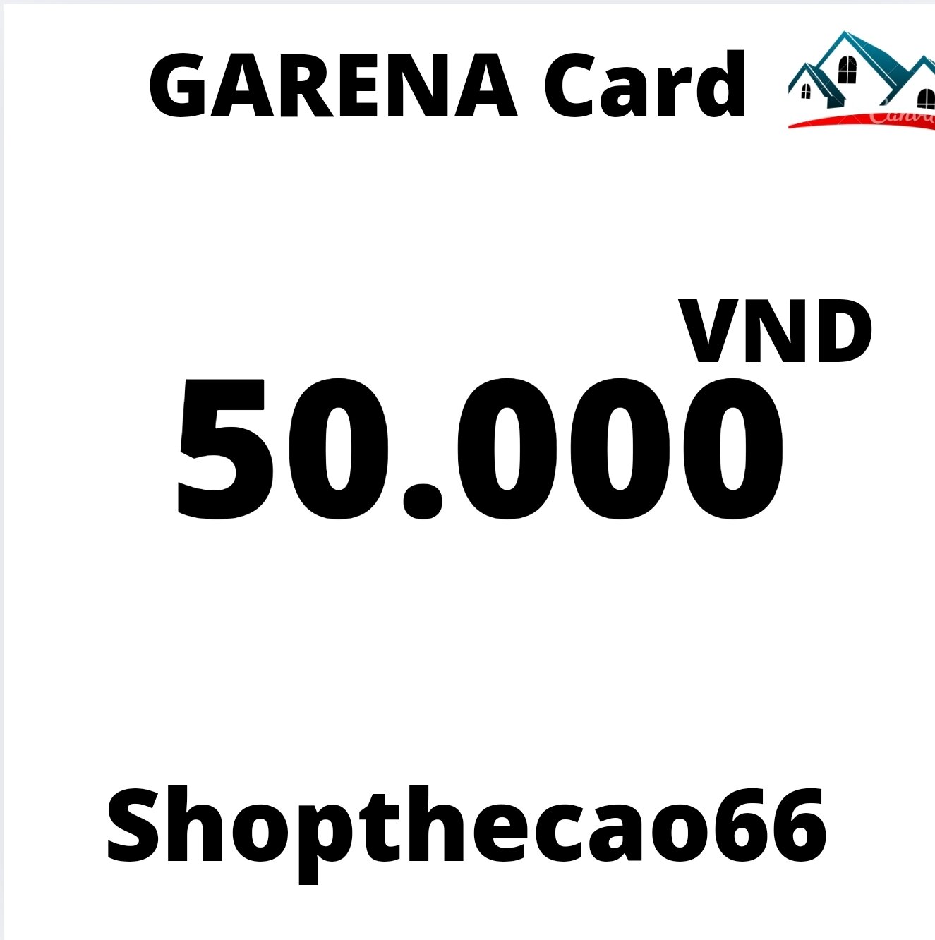 GARENA Card 50,000 VND