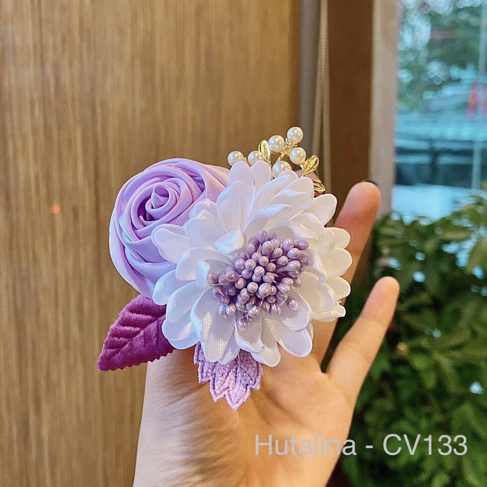 Hoa Cài Áo Handmade CV133 - HUTALINA