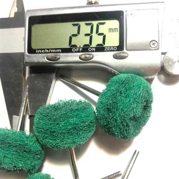 Chổi cước sợi rối đánh bóng 25mm  cán 2.35mm/3mm